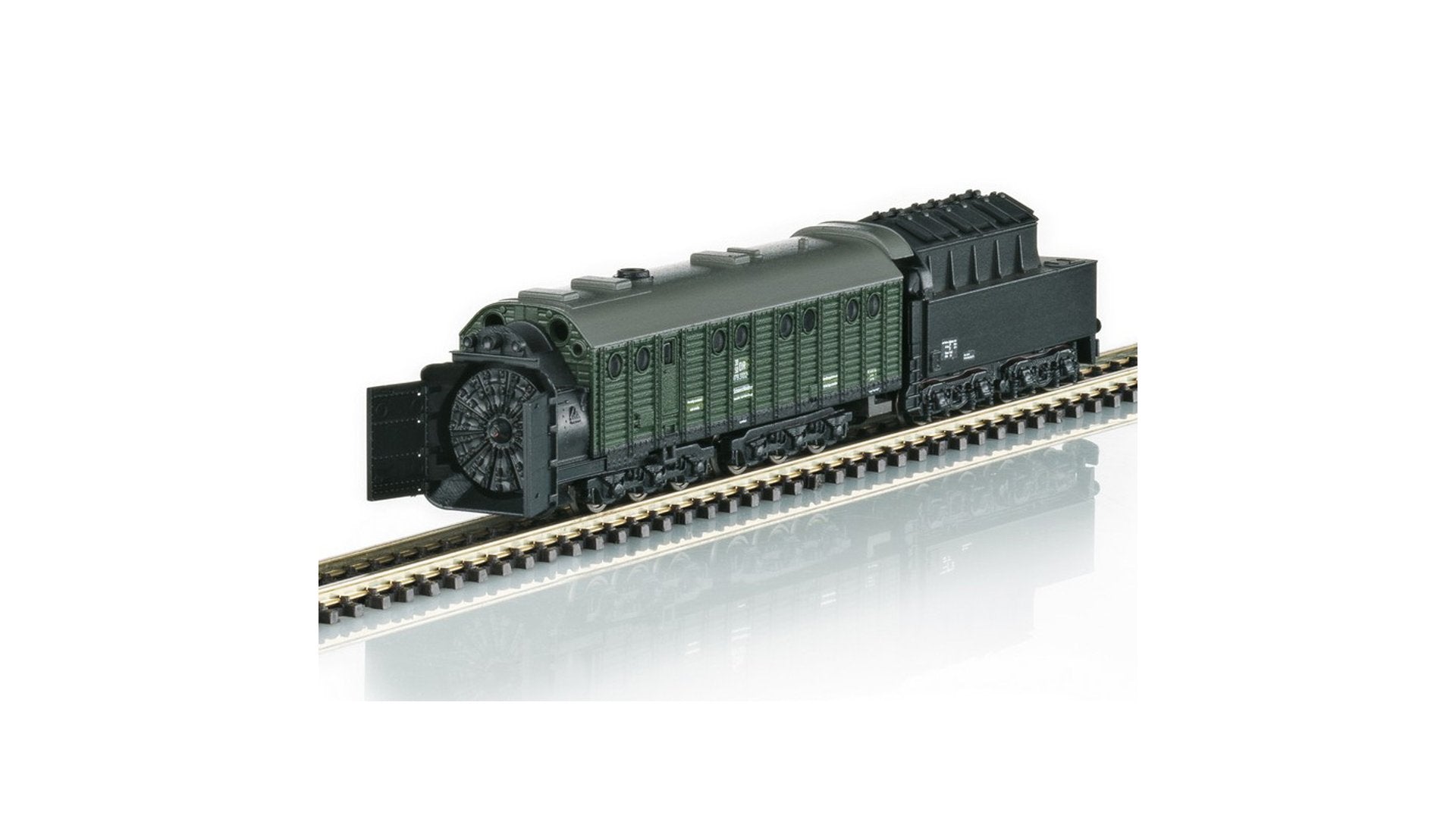 Marklin 87360 Steam Powered Rotary Snowplow with a Coal Tender