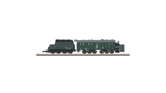 Marklin 87360 Steam Powered Rotary Snowplow with a Coal Tender