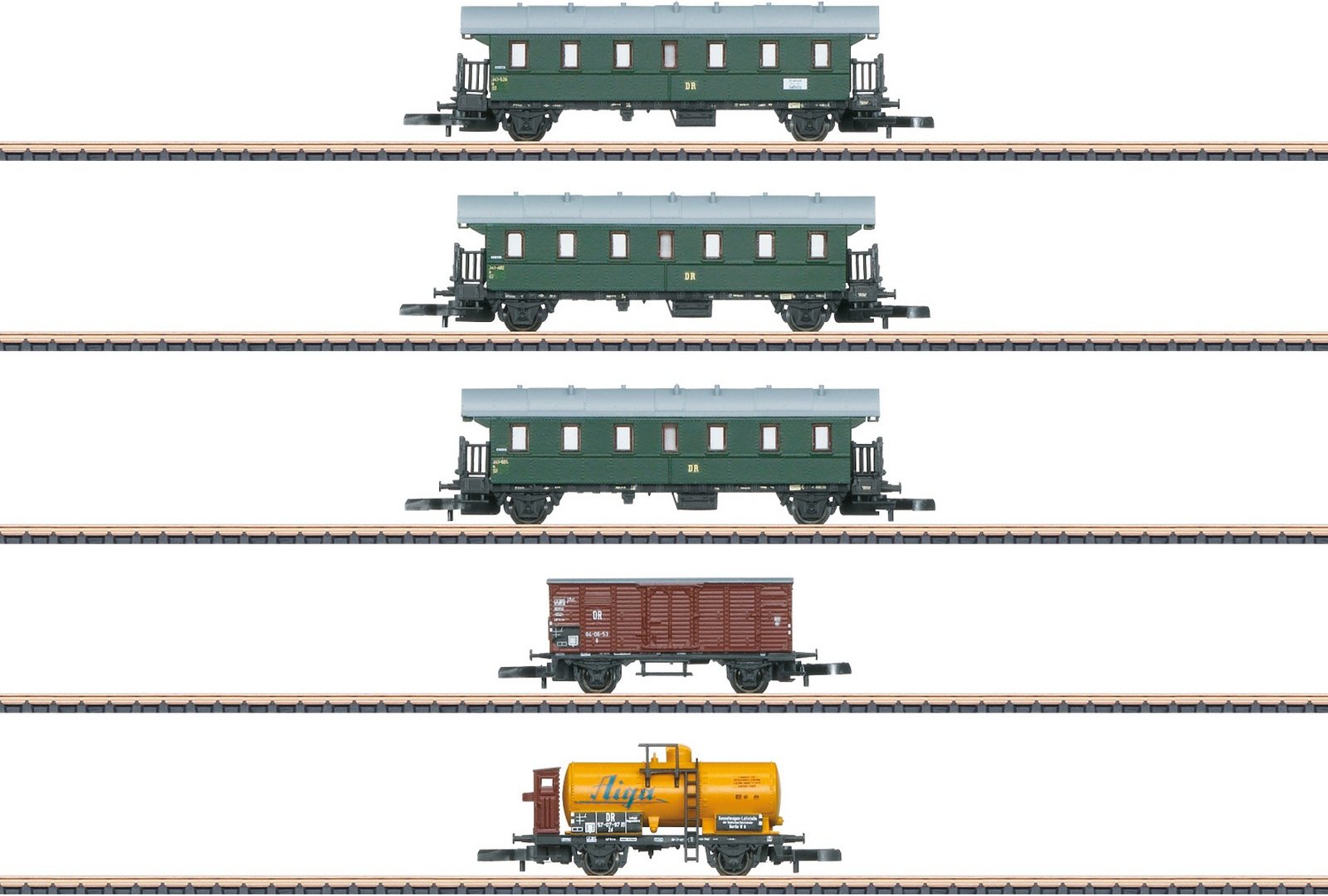 Marklin 87503 Rugen Snbs. Mx. Use Car Set