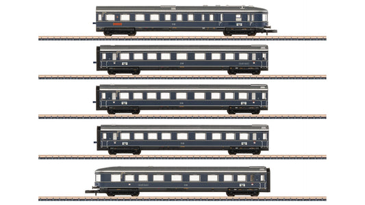 Marklin 87615 “Blauer Enzian” (Blue Gentian) “F-Zug” Car Set