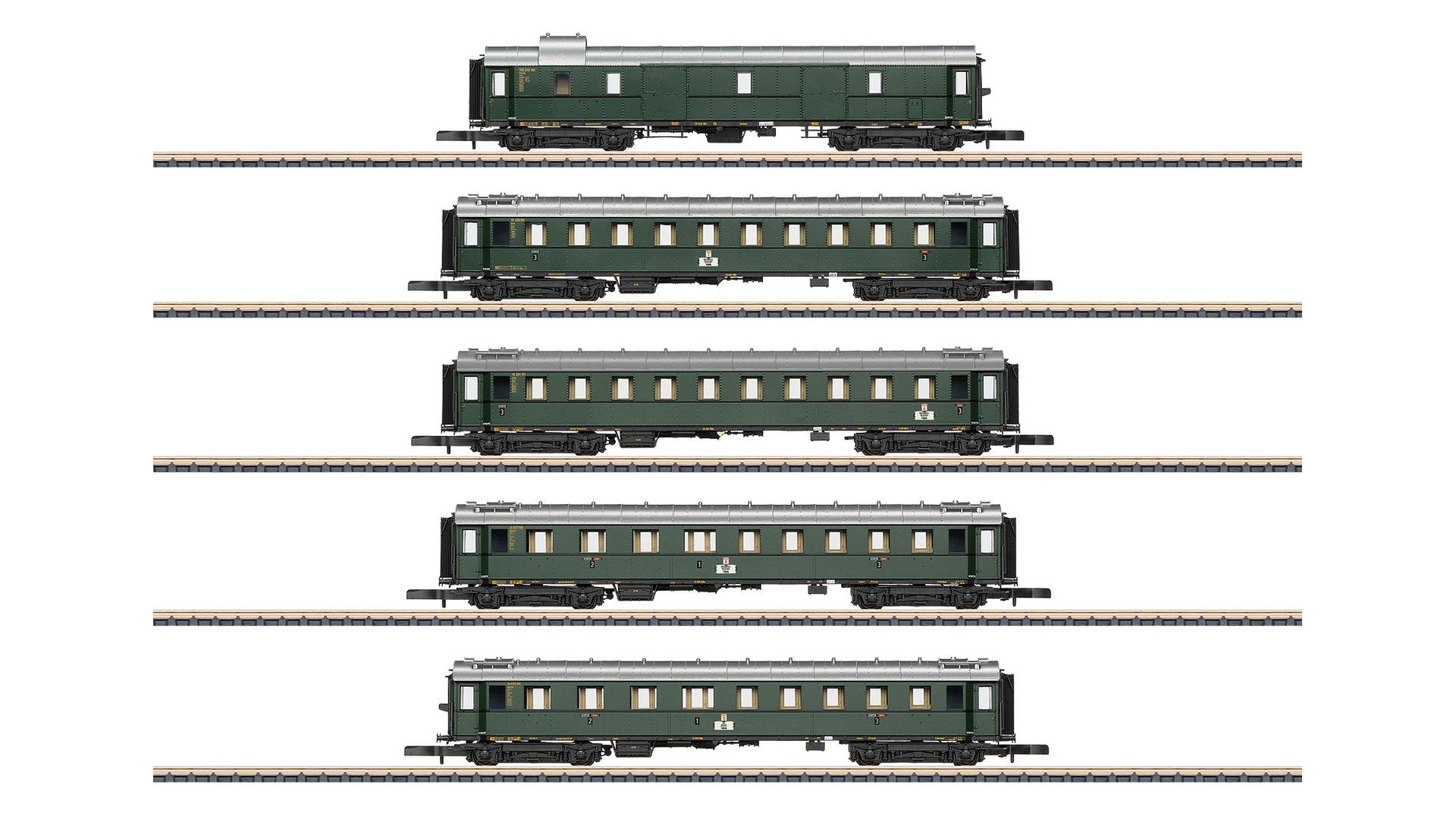 Marklin 87620 DB Group 28 Car Set Era IIIa