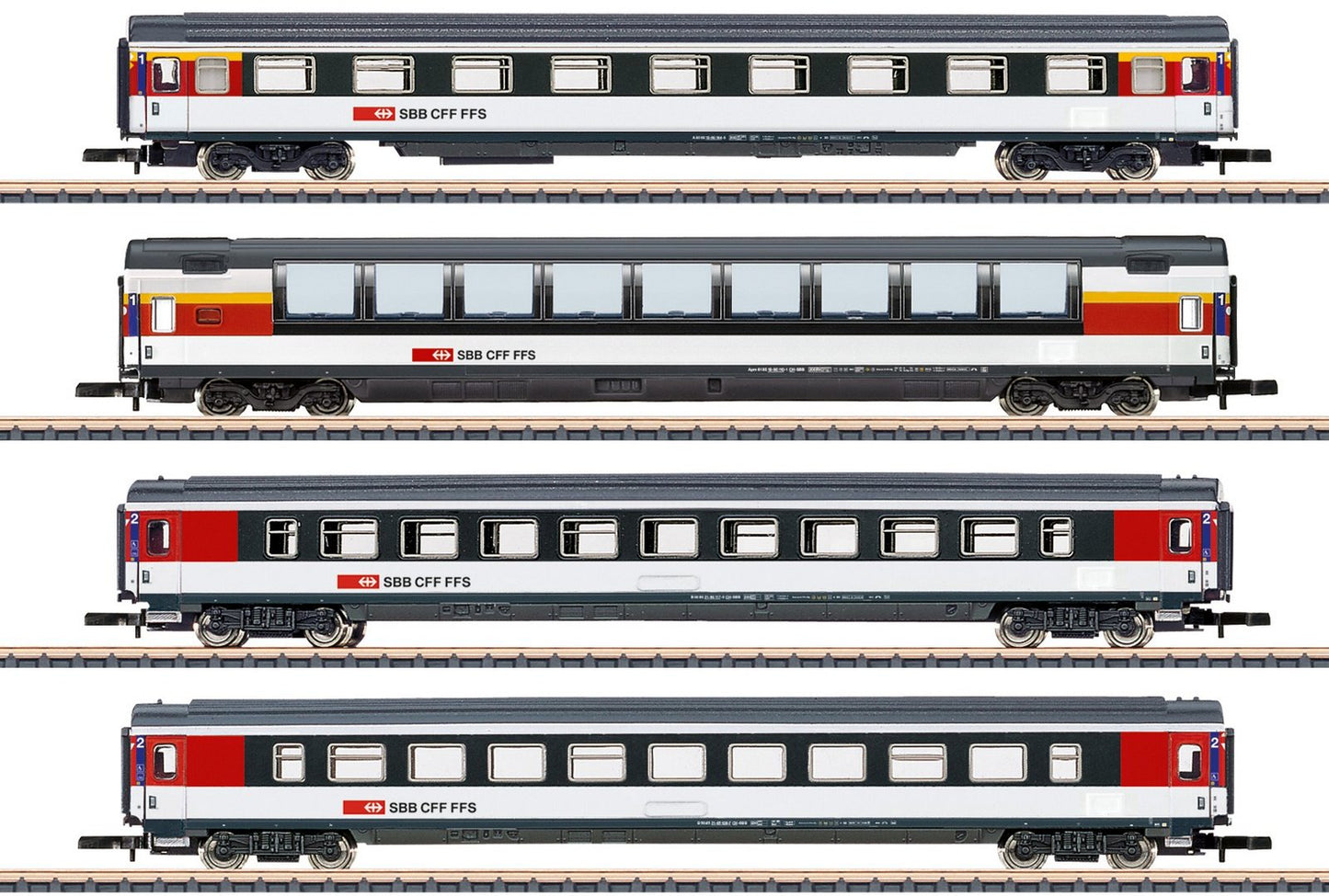 Marklin 87663 SBB EuroCity Car Set