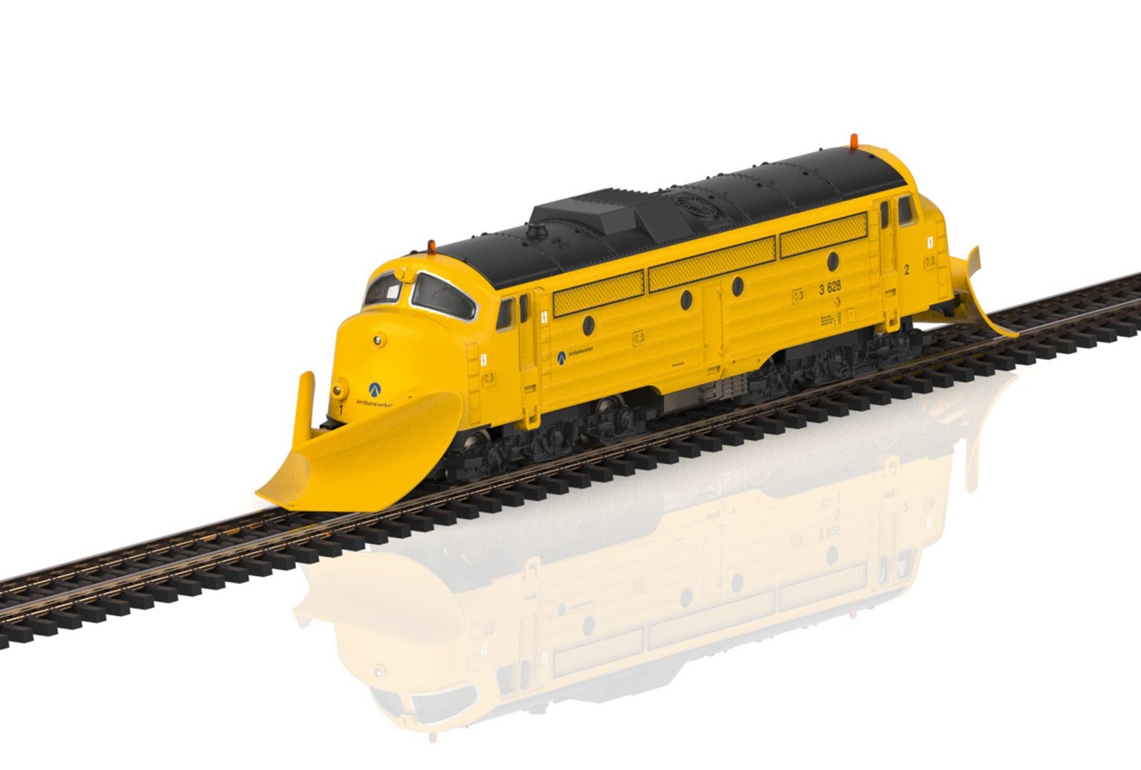 Marklin 88362 Di3 628 Snowplow NOHAB