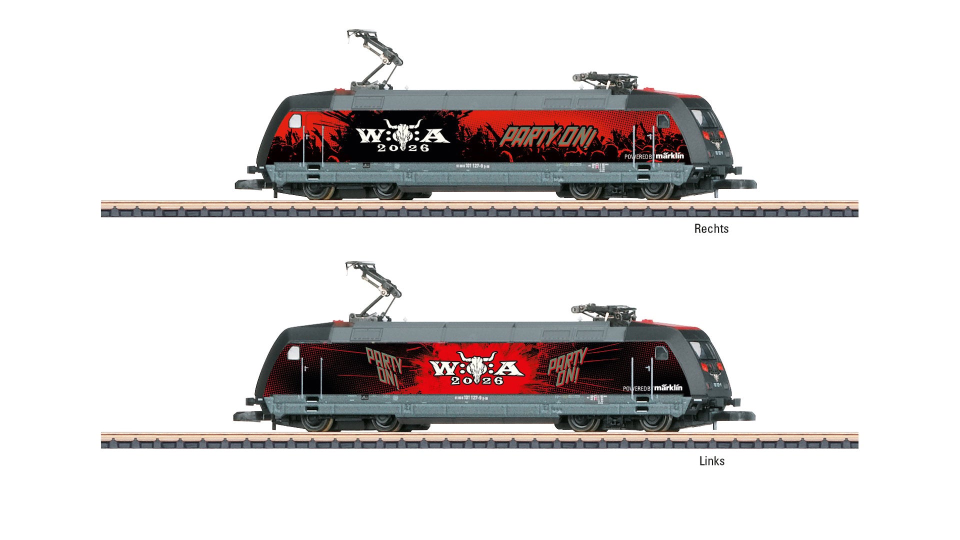 Marklin 88666 Class 101 W:O:A® Electric Locomotive