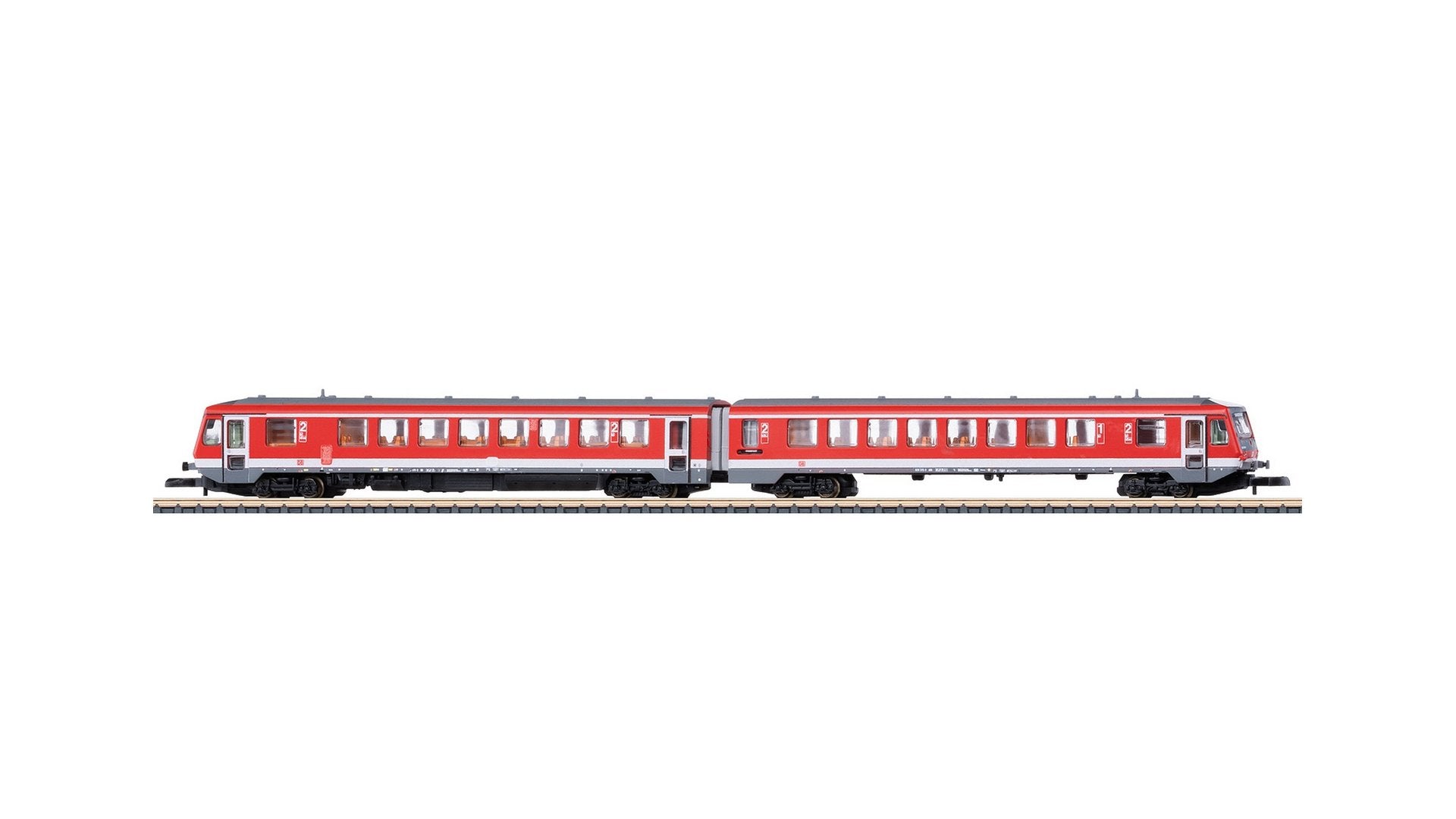 Marklin 88700 Class 628.2 Diesel Powered Rail Car with a Class 928.2 Cab Control Car