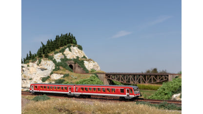 Marklin 88700 Class 628.2 Diesel Powered Rail Car with a Class 928.2 Cab Control Car
