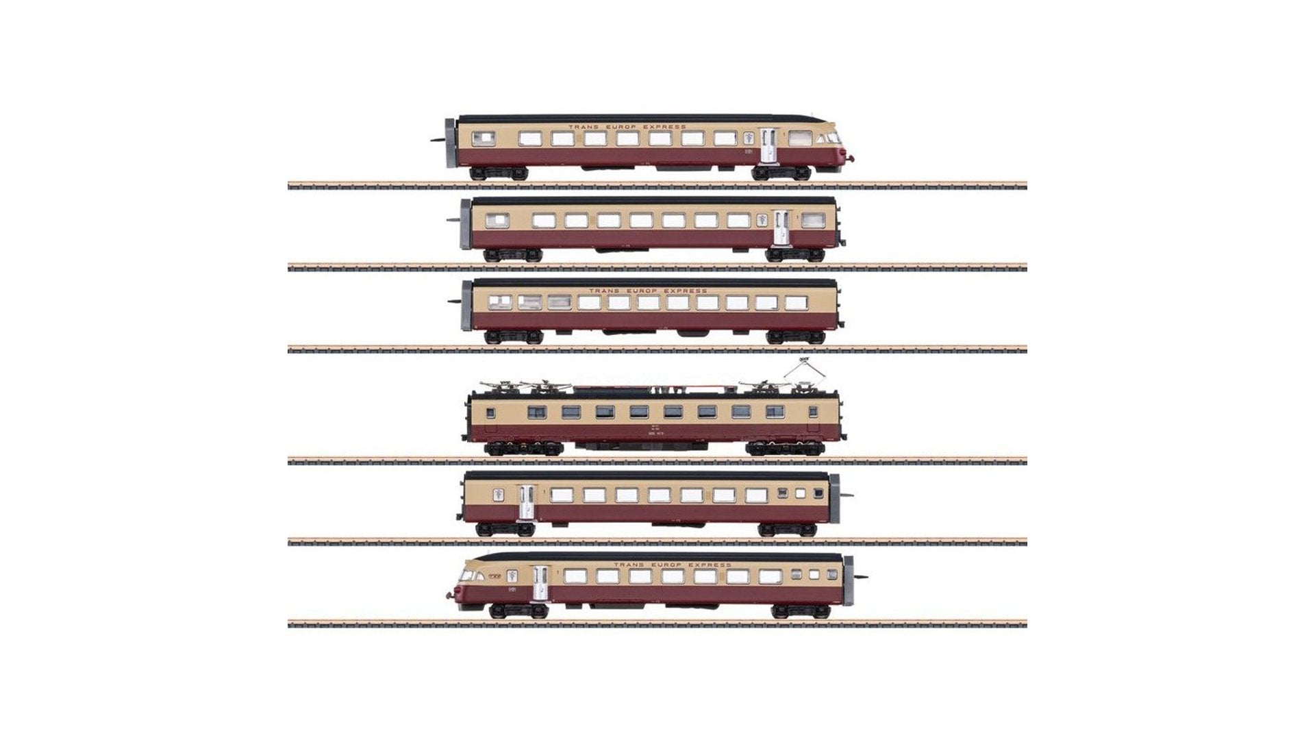 Marklin 88730 Class RAe TEE II Express Powered Rail Car Train
