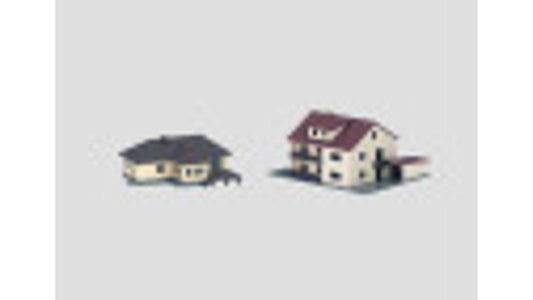 Marklin 89704 Building Kit of an Apartment House and a Multiple Use Building