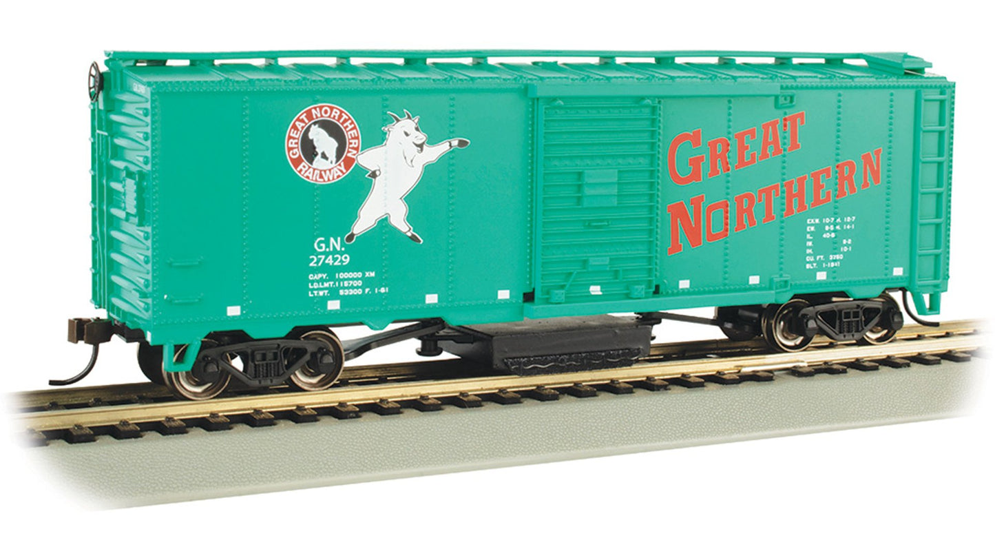 Bachmann 16321 Track-Cleaning 40ft Box Car Great Northern
