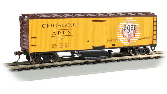 Bachmann 16331 Agar Packing Co Track Cleaning 40 Wood Side Reefer