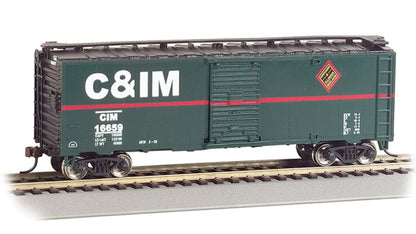 Bachmann 17025 Chicago And Illinois Midland 40 Box Car Ho Scale