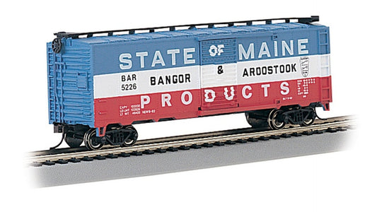 Bachmann 17038 40ft Box Car BANGOR and AROOSTOOK