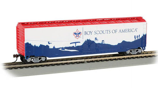Bachmann 18013 BSA Adventure Landscape 50ft Plug Door Box Car