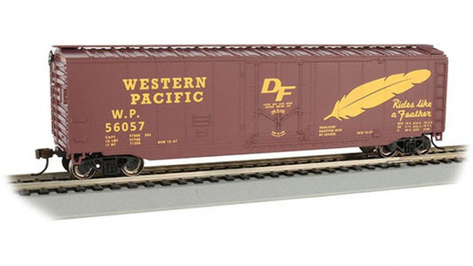 Bachmann 18033 Western Pacific Feather Car 50 Plug Door Box Car