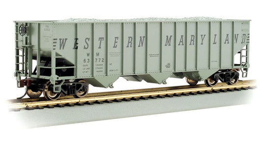 Bachmann 18737 Western Maryland 100 Ton 3 Bay Hopper
