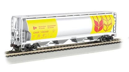 Bachmann 19136 Cylnd Grain Hop Govt Canada Yel HO