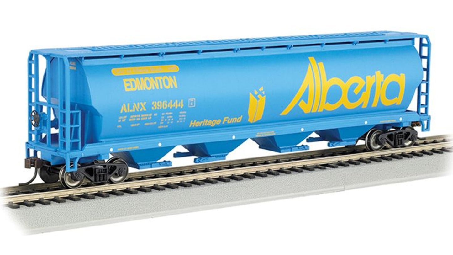 Bachmann 19155 Alberta 4 Bay Cylindrical Grain Hopper