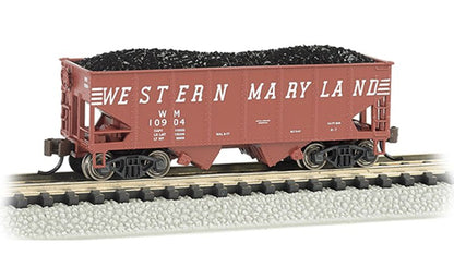 Bachmann 19552 Western Maryland Speed Lettering Usra 55 Ton 2-bay Hopper