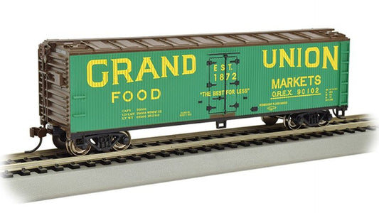 Bachmann 19806 Grand Union-40 Wood-Side Refrigerated Box Car HO Scale