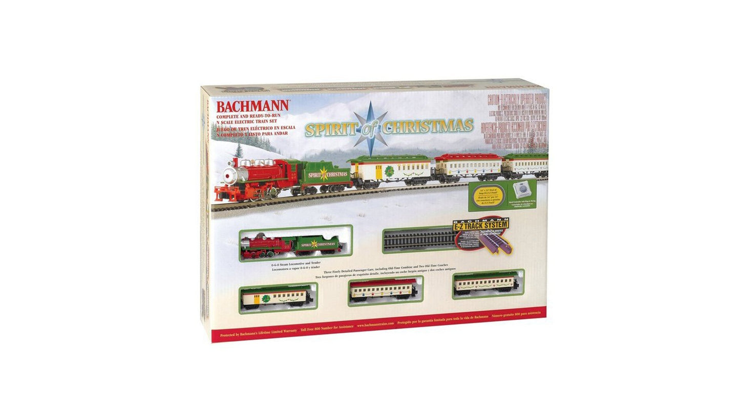 Bachmann 24017 Spirit of Christmas N Train Set