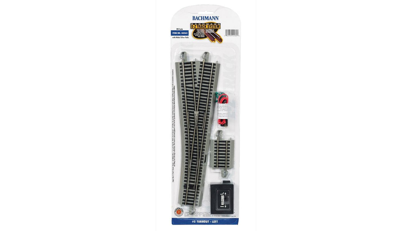 Bachmann 44565 no5 Switch LH N-S E-Z Track HO