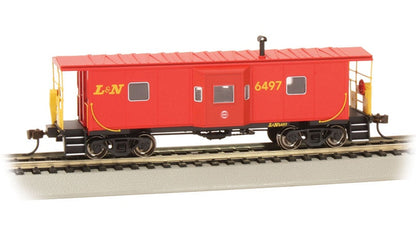 Bachmann 73209 L and N 6497 Bay Window Caboose
