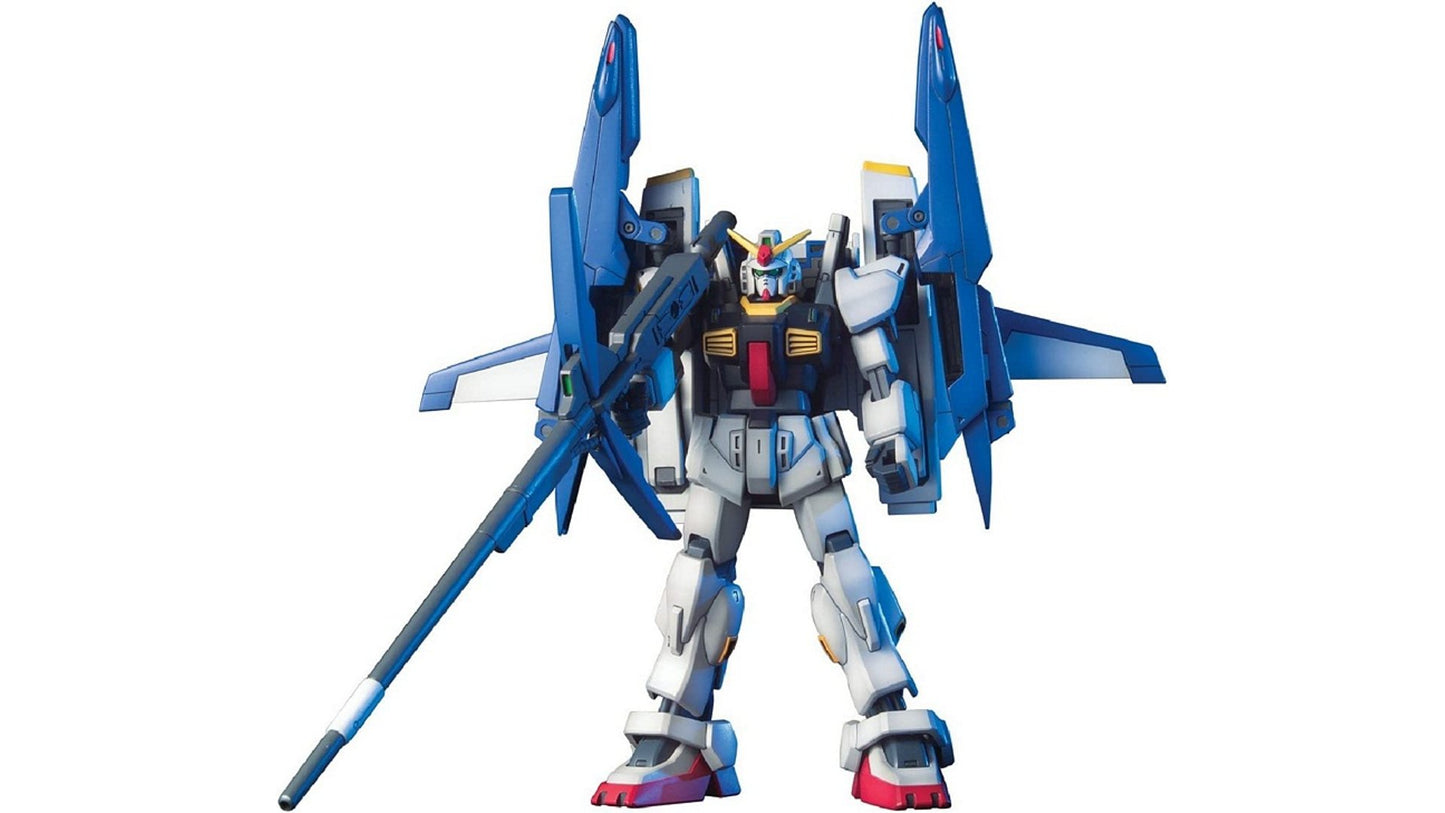 Bandai 114207 Rx-178 Super Gundam HG