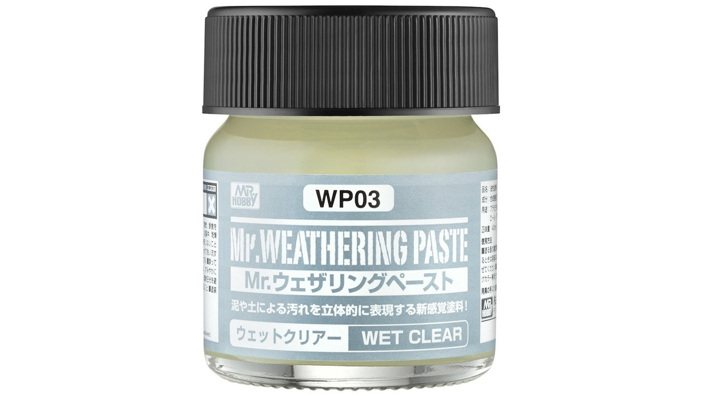 Bandai WP03 Mr Weathering Paste Mud Clear