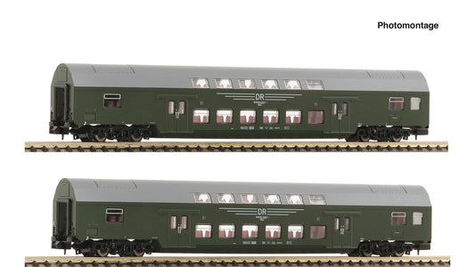 Fleischmann F6260042 2 pcs. Set 2: Double-decker coaches