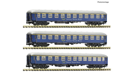 Fleischmann F6260078 3 piece set (1): Express train coaches