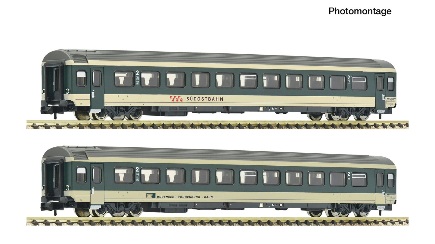 Fleischmann F6260095 2 piece set (1): Coaches, SOB/BT