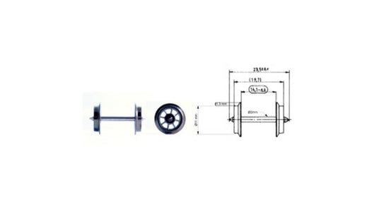 Fleischmann 6562 AC Spoked Exchange Wheels