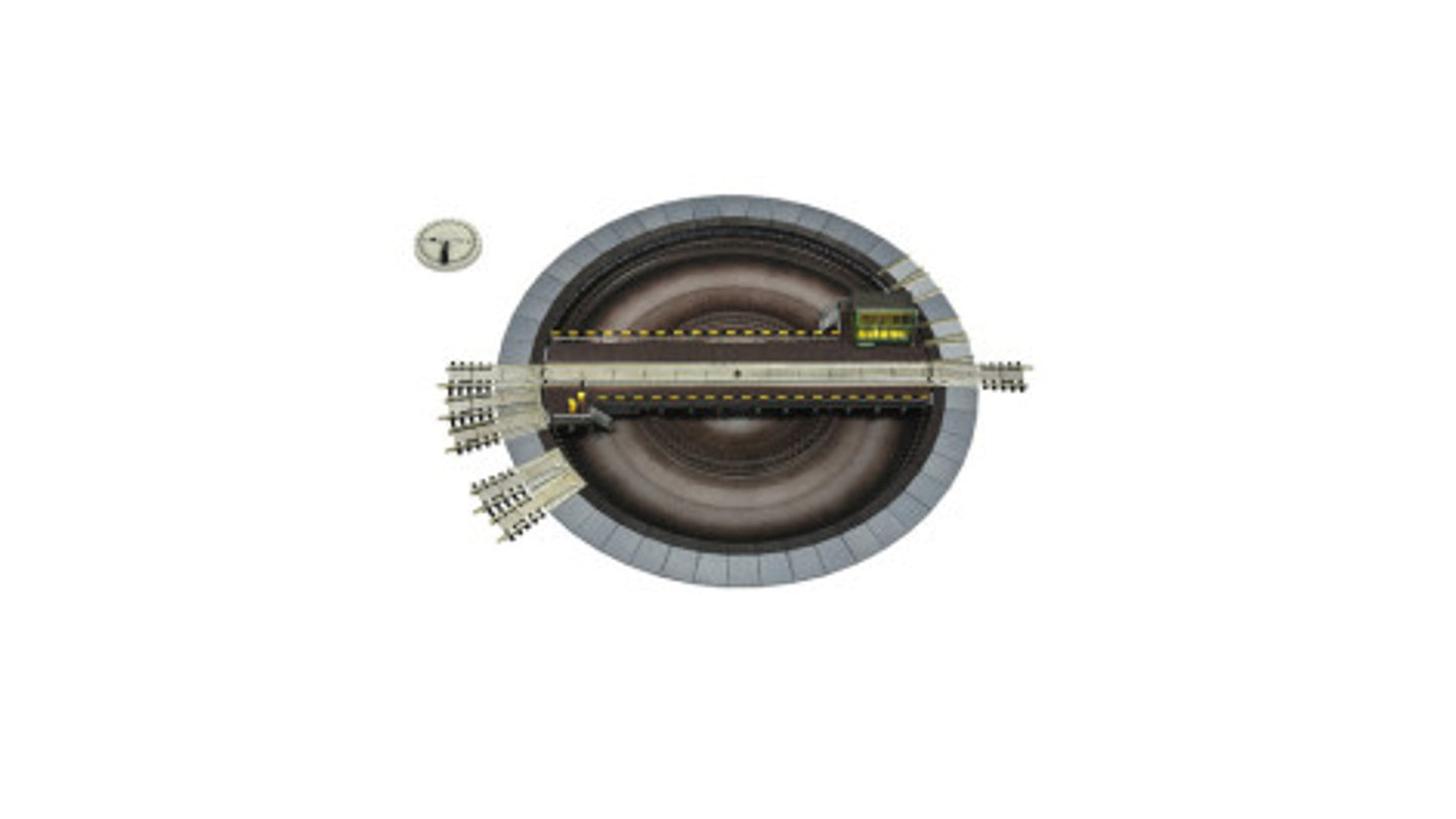 Fleischmann 665201 Electrically Operated Turntable for 3-rail AC System