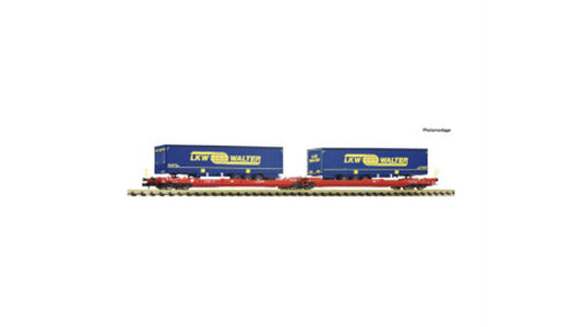 Fleischmann 6660050 Articulated Double-Pocket Wagon T3000e DB AG