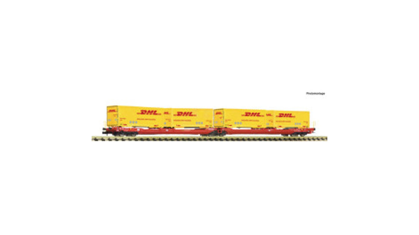 Fleischmann 6660051 Articulated Double-Pocket Wagon T3000e DB AG