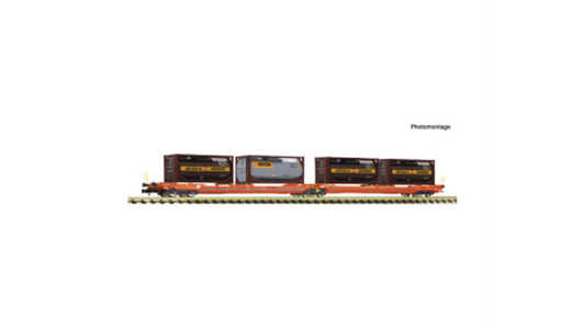 Fleischmann 6660052 Articulated Double-Pocket Wagon T3000e Wascosa