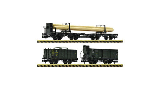 Fleischmann 6660061 3 Piece Set Goods Wagons K.Bay.Sts.B. DC