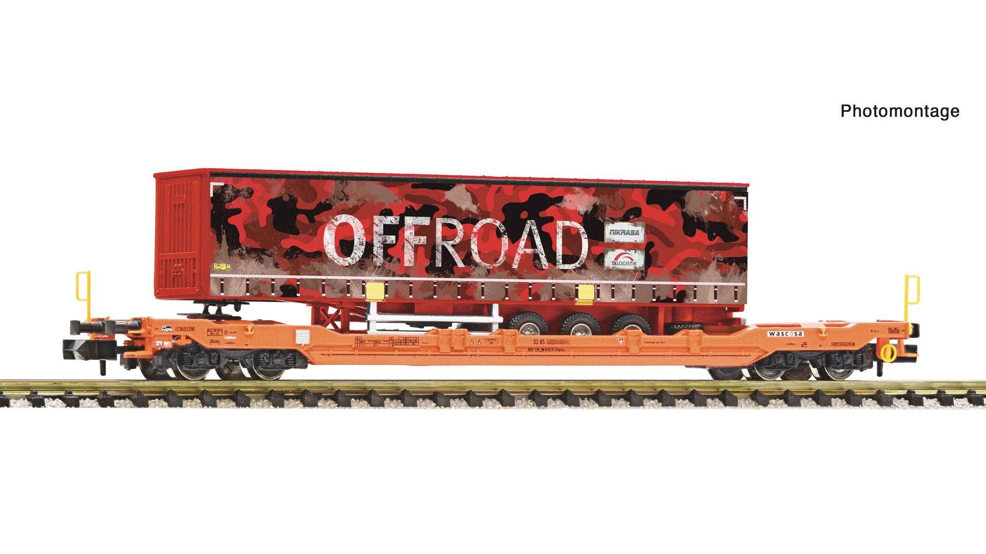 Fleischmann F6660084 Pocket wagon T5, Wascosa