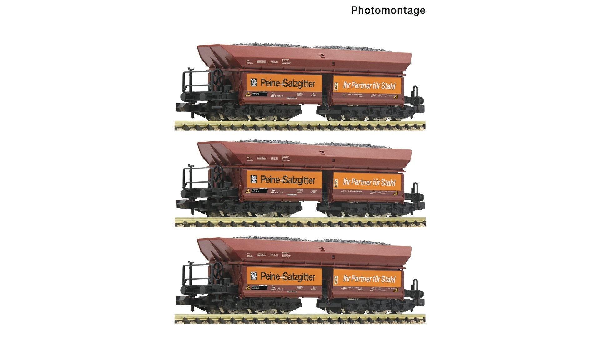 Fleischmann F6660150 3 piece set (2): Ore train, DB