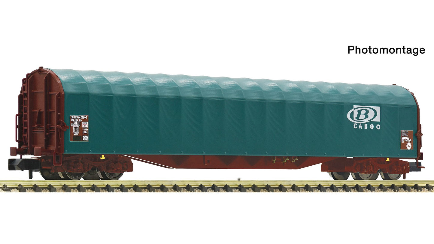 Fleischmann F6660164 Sliding tarpaulin wagon, SNCB