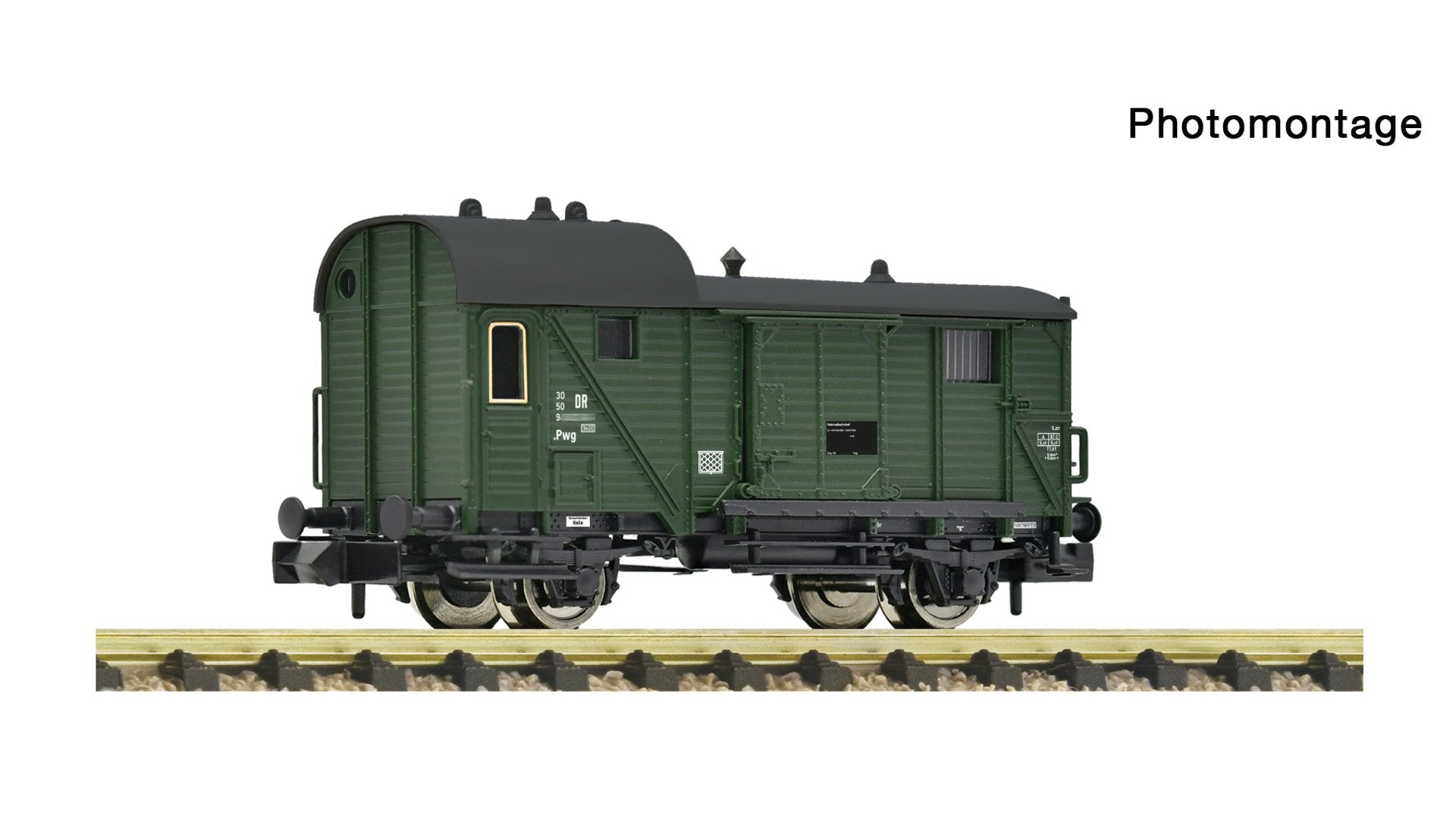 Fleischmann F6660166 Guard's van for goods trains, DR
