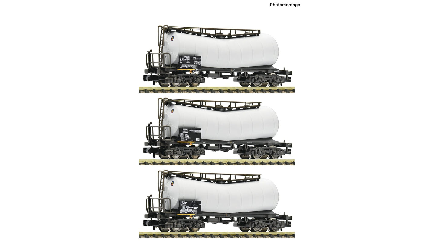 Fleischmann F6660170 3 piece set: Slurry wagons