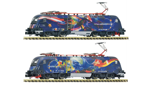Fleischmann F7570070 Electric locomotive 1116 212-2 "Football unites Europe", ÖBB