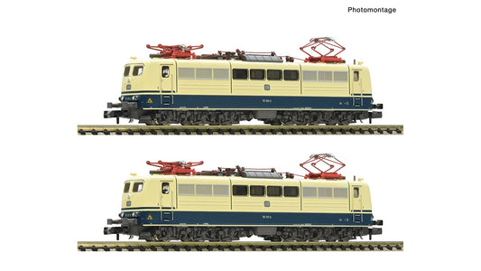 Fleischmann F7570076 2 piece set: Electric locomotives 151 094-0 and 151 117-9, DB