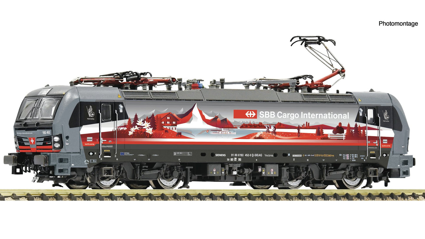 Fleischmann F7570088 E-Lok 193 452 SBB CH Piercer DC-Snd.