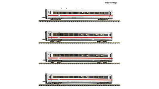 Fleischmann F7760013 4 pcs. Set: Supplementary car ICE