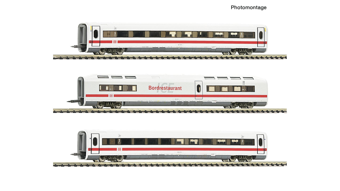 Fleischmann F7760014 3 pcs. Set: Supplementary car ICE