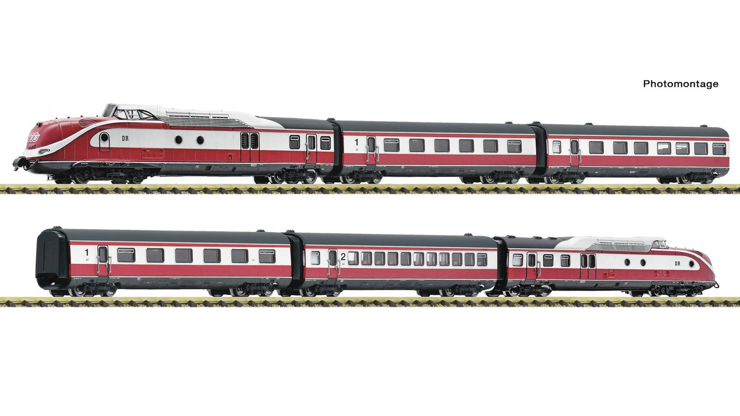 Fleischmann F7770010 6 piece set: Diesel multiple unit VT 601 "Max Liebermann", DR