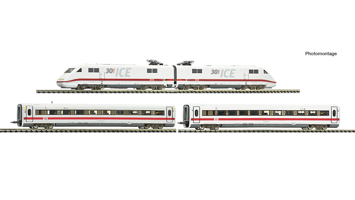 Fleischmann F7770012 4 pcs. Set: Electric multiple unit 401 086-4 "30 years ICE"