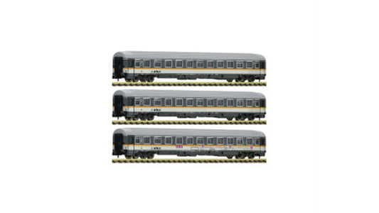 Fleischmann 881901 3 Piece Set Eurofima Wagons Alex
